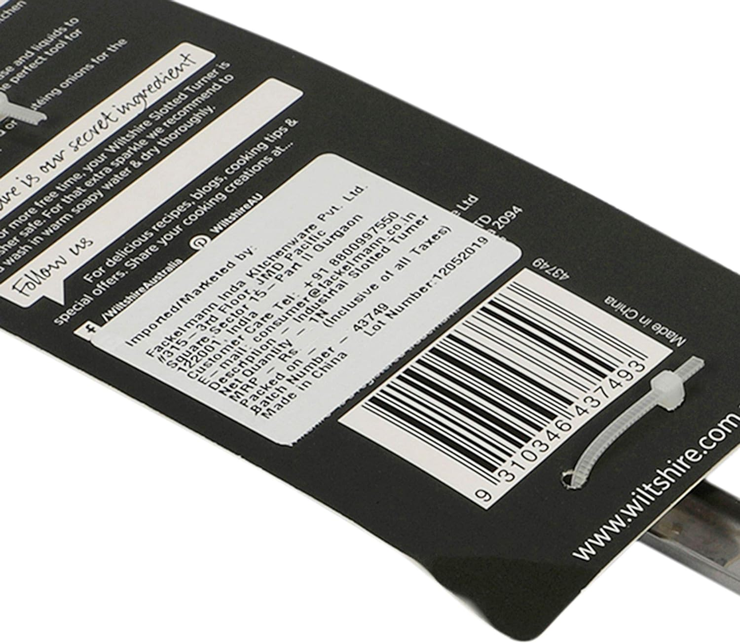 Wiltshire Industrial Stainless Steel Slotted Turner