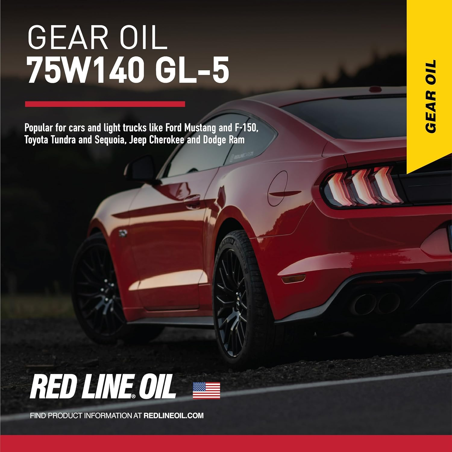 Red Line 57914 75W-140 Gear Oil - 1 Quart image number 3