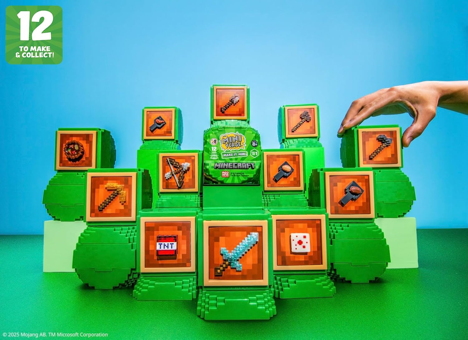 Mga&rsquo;S Miniverse Make It Mini Minecraft - Minecraft Mini Collectables, Blind Packaging, DIY Resin Play, 12 Collectables, NOT Edible - for Collectors, Ages 8+ Years image number 3