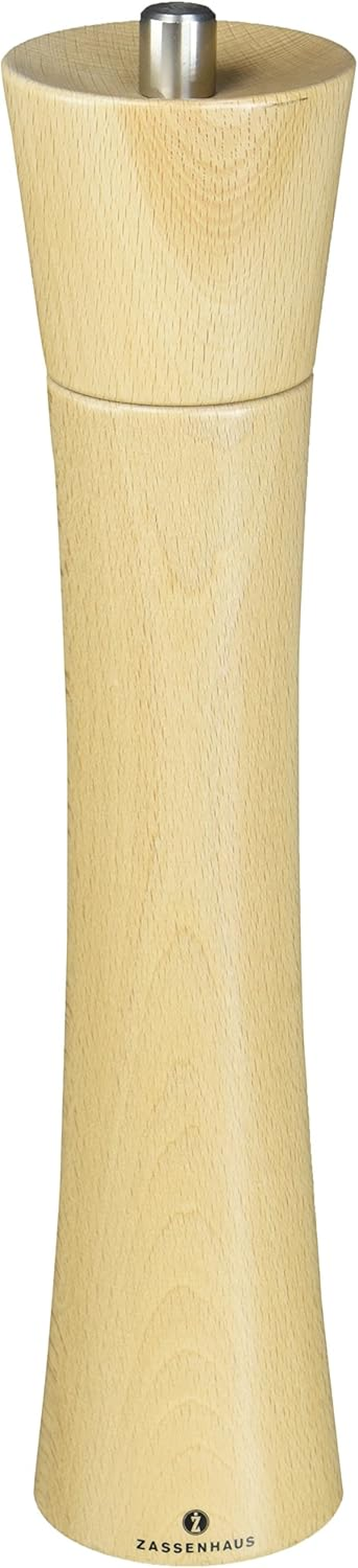 Zassenhaus ZAS-021301 Frankfurt Salt Mill, Beech Wenge Stained, ZAS-021301