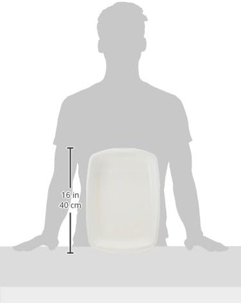 SAVIC Cat Litter Tray, Training Toilet for Kittens, White, 15.0 Inches (38 Cm) image number 1