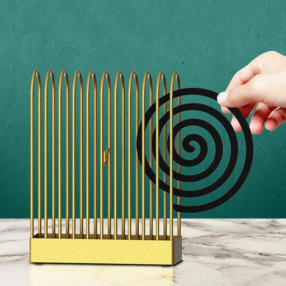 NTY Portable Mosquito Coil Holder, Retro Birdcage Design Insect Mosquito Coil Holder for Home, Pool Side, Patio, Deck image number 2