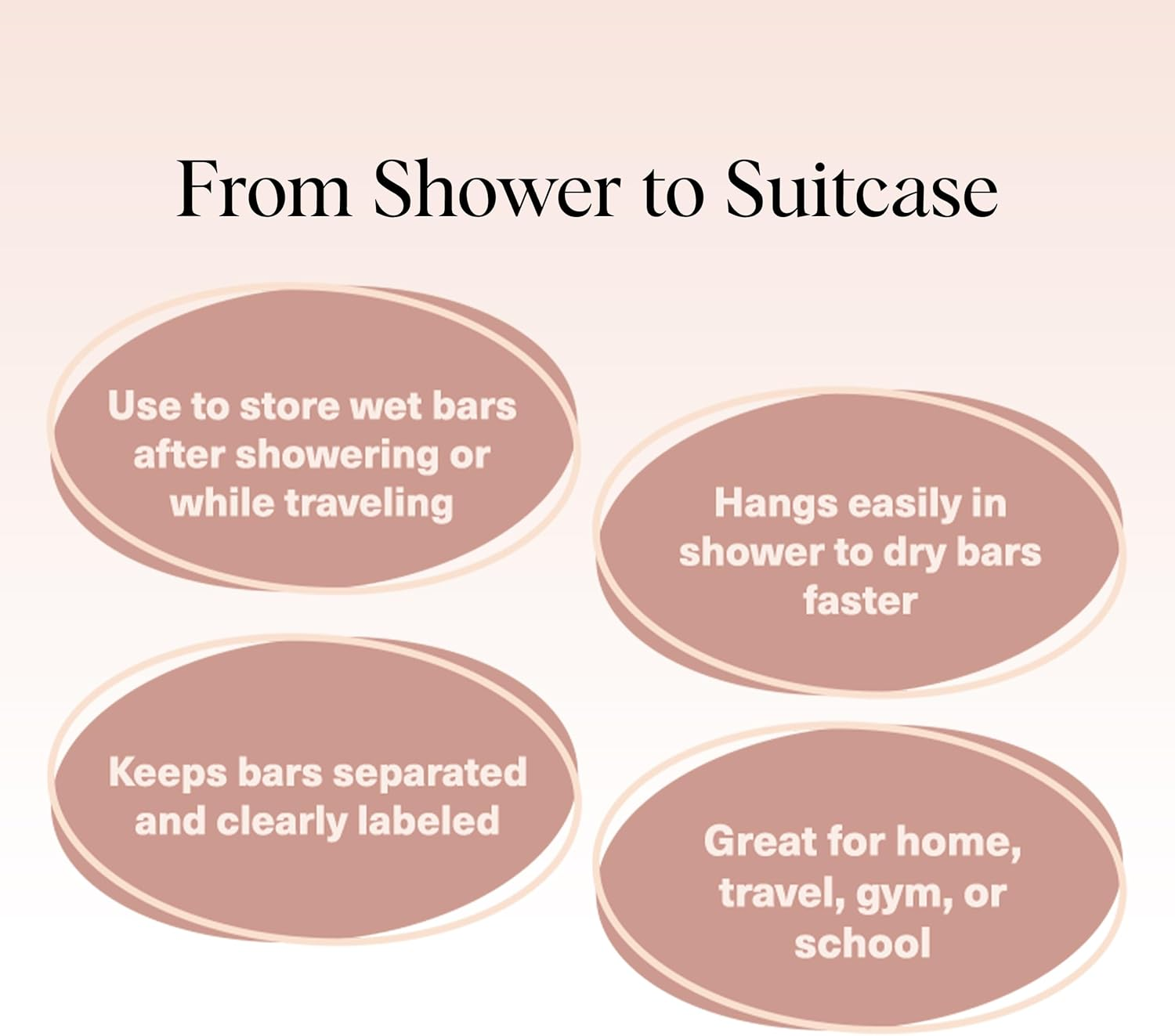 Kitsch X Star Wars Bar Soap Saver Bag &ndash; Recycled Mesh Beauty Bar Pouch for Body Wash, Conditioner & Shampoo Bars, Holder to Preserve Soap, Eco-Friendly, Patented Bag - Darth Vader