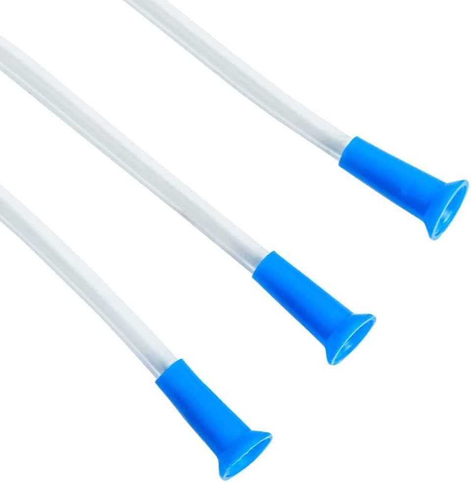 Healthandyoga(Tm) Replacement Enema Tubing &ndash; Super Economical, Hygienic, Medical Grade PVC - 1.5 Meter with Slide Clamp and Nozzle- Compatible with Most Kits (3 Set) image number 2