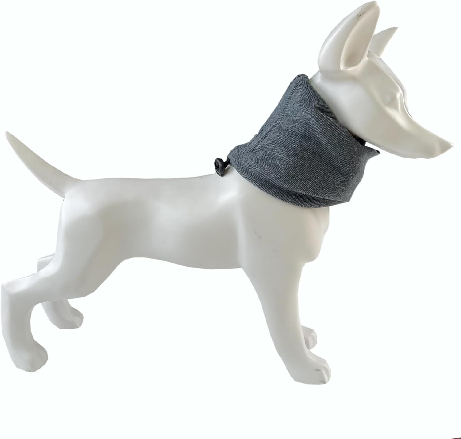 1Pcs Dog Calming Ear Muffs Adjustable Protection for Bath for Anxiety Relief & Calming Dogs Noise Canceling for Dogs the Grooming and Force Drying Dog Ear Protector (Dark Grey, S) image number 5