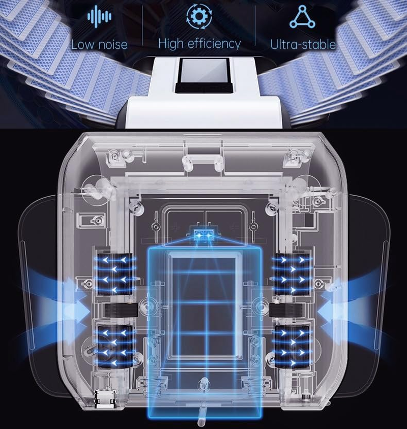 Automatic Card Shuffler, Playing Card Shuffler for 1-2 Decks - One-Press Shuffling, Fast, Reduced Jams, Quiet, Rechargeable, Portable Poker Card Shuffler for UNO, Blackjack, Skip-Bo, Bridge, Phase 10
