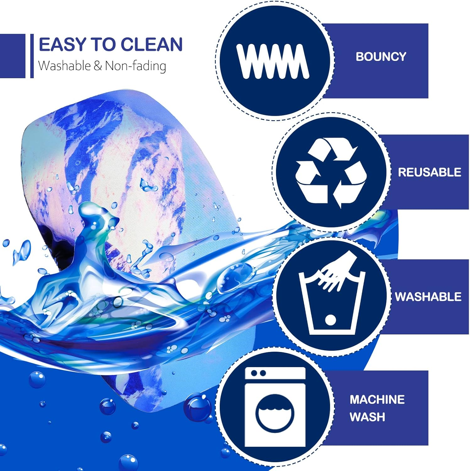 4 Pieces Ski Snowboard Goggle Cover Sleeve, Goggle Cover Microfiber Protective Lens Scratch Dust Protection for Travel Apres image number 1