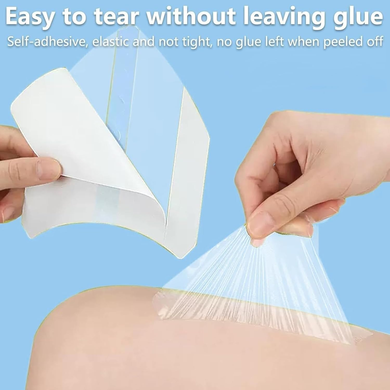 Thigh Rubbing Prevention Women | Transparent Waterproof Anti-Chafing Thigh Pads - Health & Household Supplies for Runners Sports image number 6