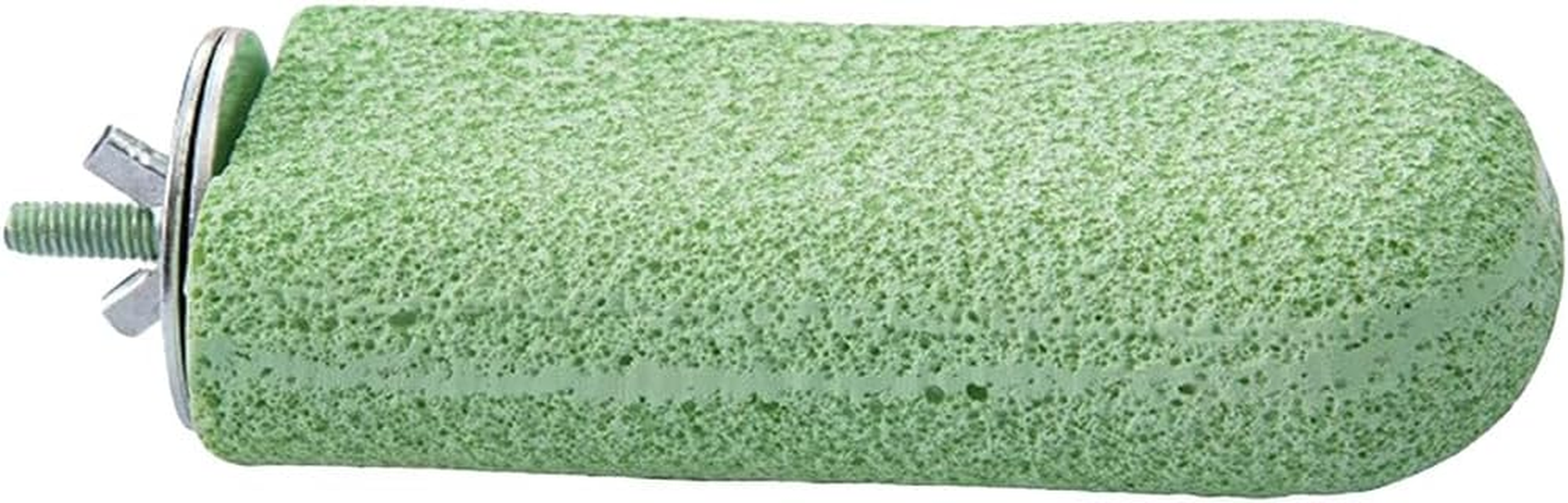 AIMALL Parrot Stand Resin Grinding Stick Ice Cream Platform Bird Perch Claw Sharpener Pink Green Purple 2.6In X 4.7In Bird Cage Accessories for Tiger Skin and Xuanfeng Parrots