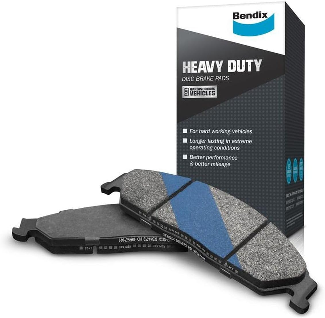 Bendix DB1915HD Heavy Duty Brake Disc Pads Set image number 2
