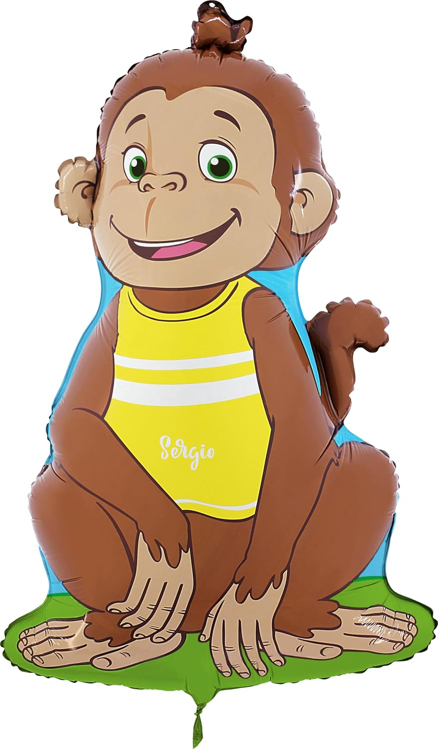 Toyland&reg; 78Cm (31") Monkey Shaped Character Foil Balloon - Zoo Animal Kids Party Balloons