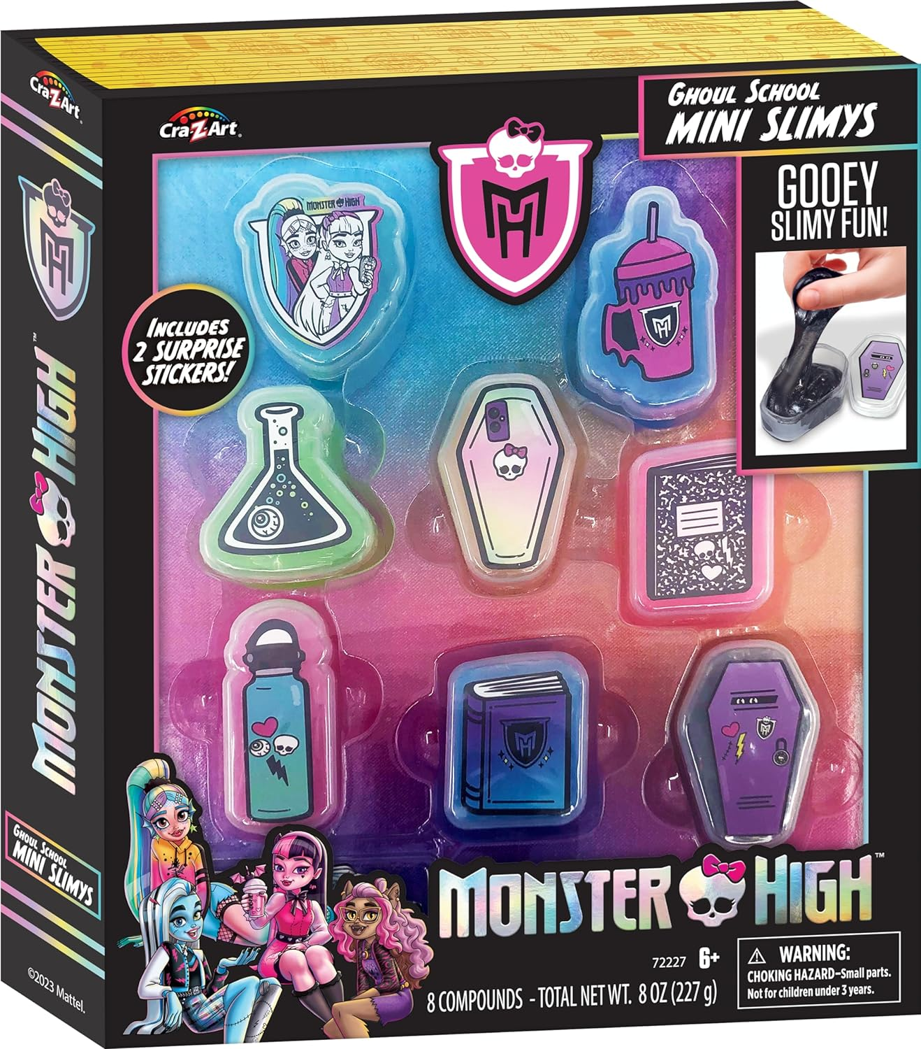 Cra-Z-Art Monster High Slimy Ghoul School Mini Mania image number 4