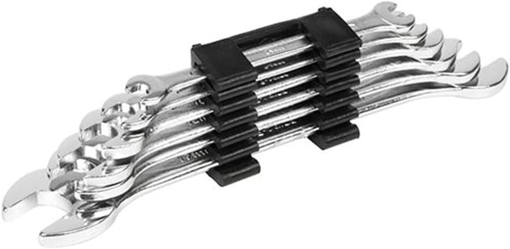 E-Value ESW-06S Double Mouth Spanner Set, Millimeter Size, Set of 6 image number 5