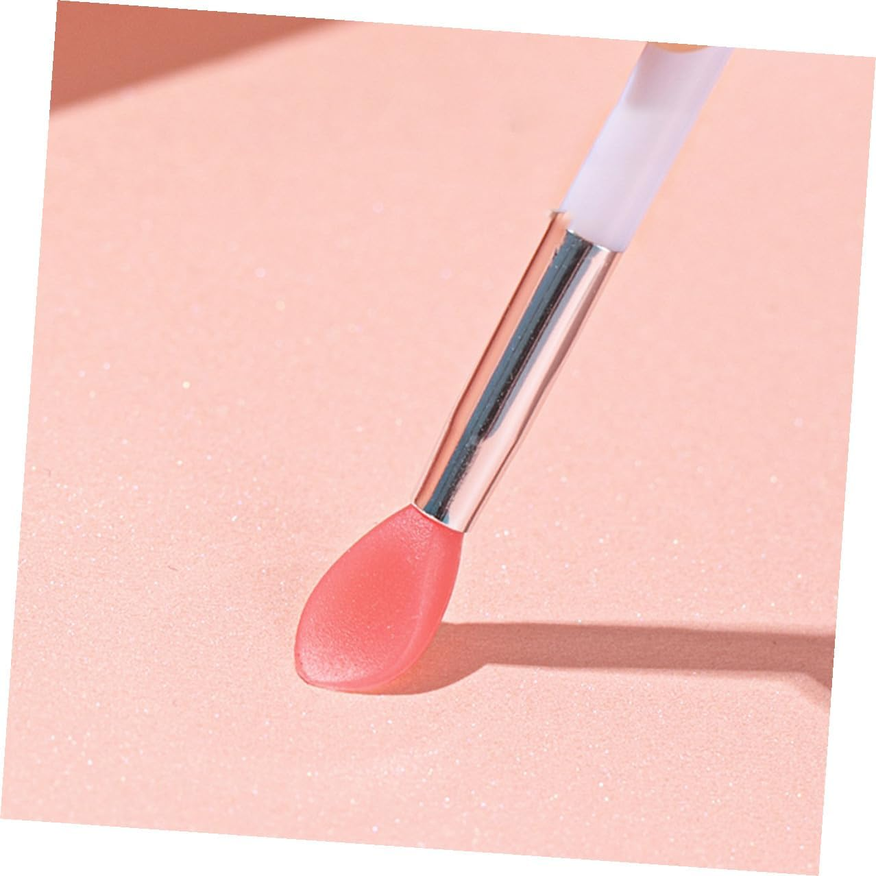 BAZEITFLOW 24Pcs Silicone Lip Mask Applicators Soft Balm Brush for Lipstick Lip Gloss Makeup Tools Portable for Women image number 5