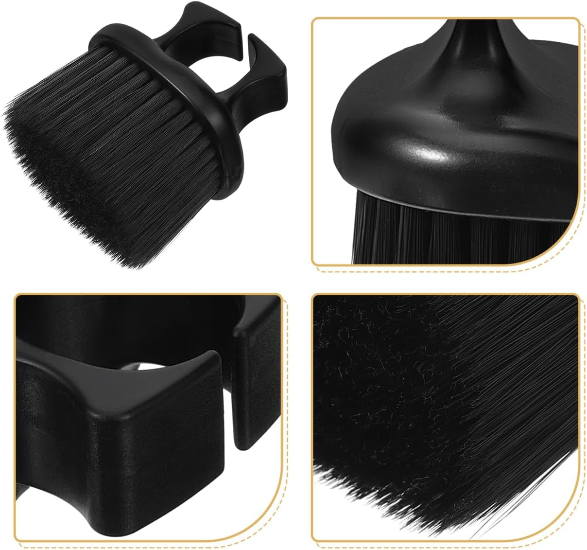 Ipetboom Hair Cutting Brush Hair Cleaning Brush Hairdressing Neck Brush Multi-Purpose Hairdressing Tool