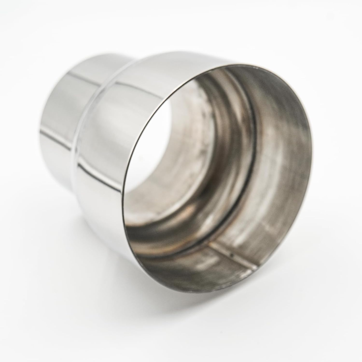 3" ID to 4"OD Exhaust Pipe Connector Stainless Steel Reducer Adapter NEW image number 1