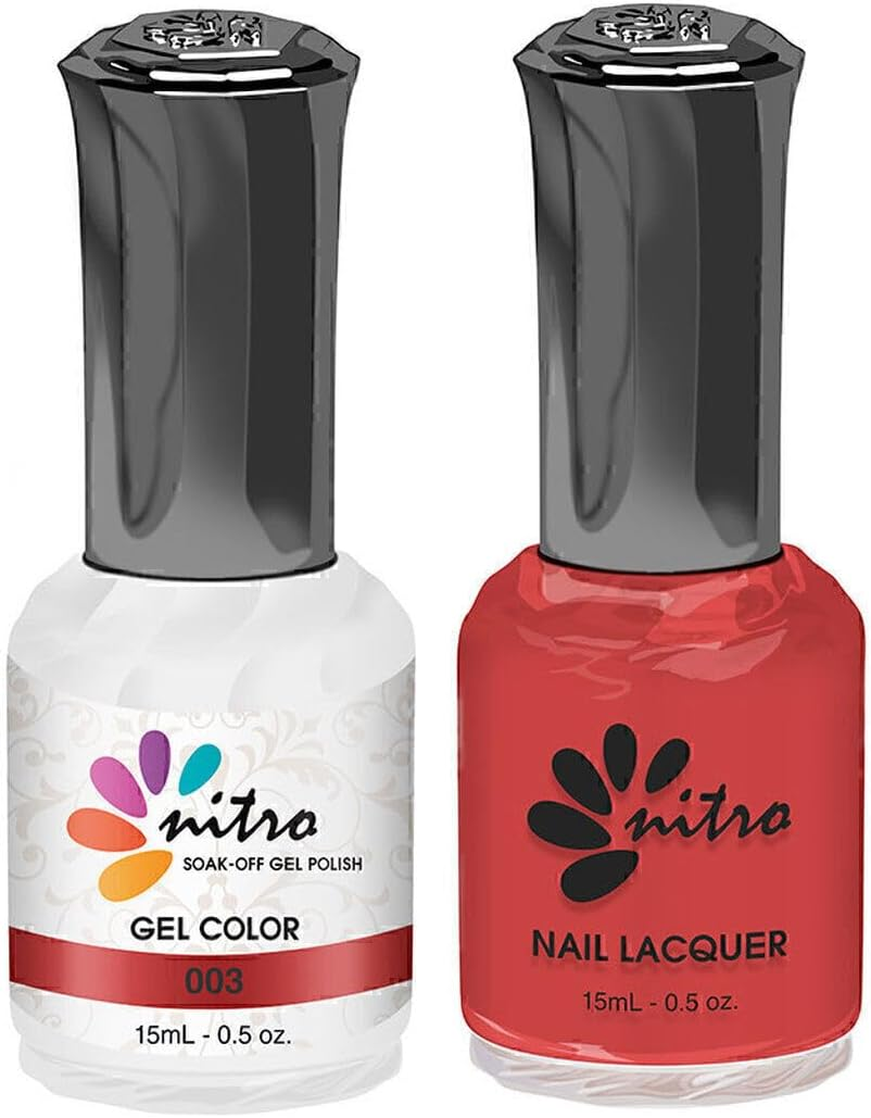 Nitro N003 - Duo Gel & Nail Lacquer 15Ml