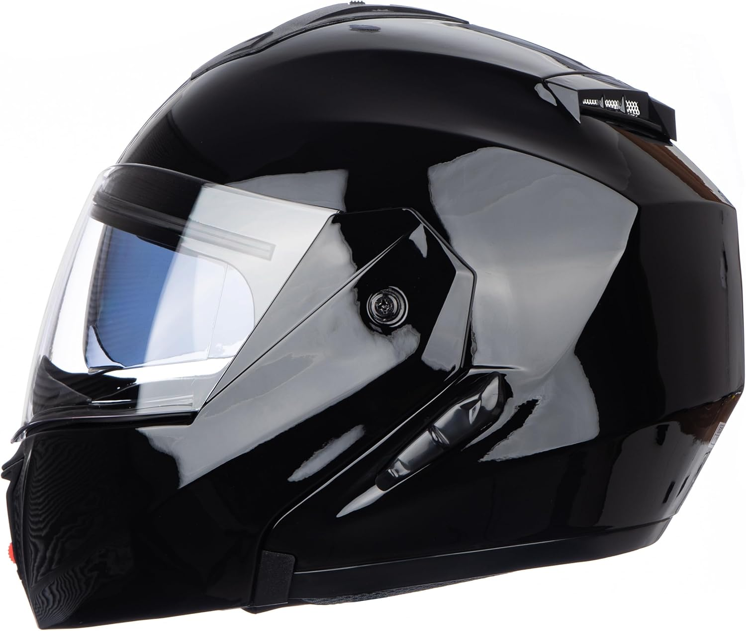 Motorcycle Full Face Helmet, Flip up Motorbike Helmet with Double Sun Visor, Modular Motocross Helmet for Adults Men and Women, DOT/ECE Approved image number 3