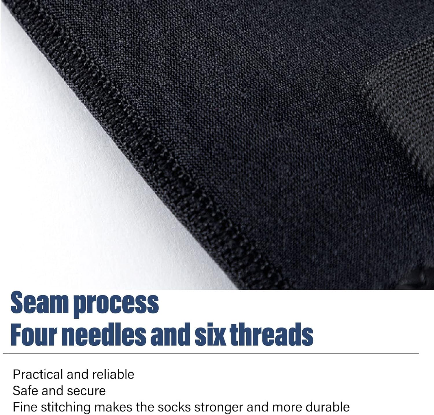 Ejoyous 3Mm Neoprene Dive Socks (Unisex) High Elasticity Wear-Resistant Warm, Bandage Buckle Anti-Water, Breathable Quick-Dry, for Swimming & Wading image number 5