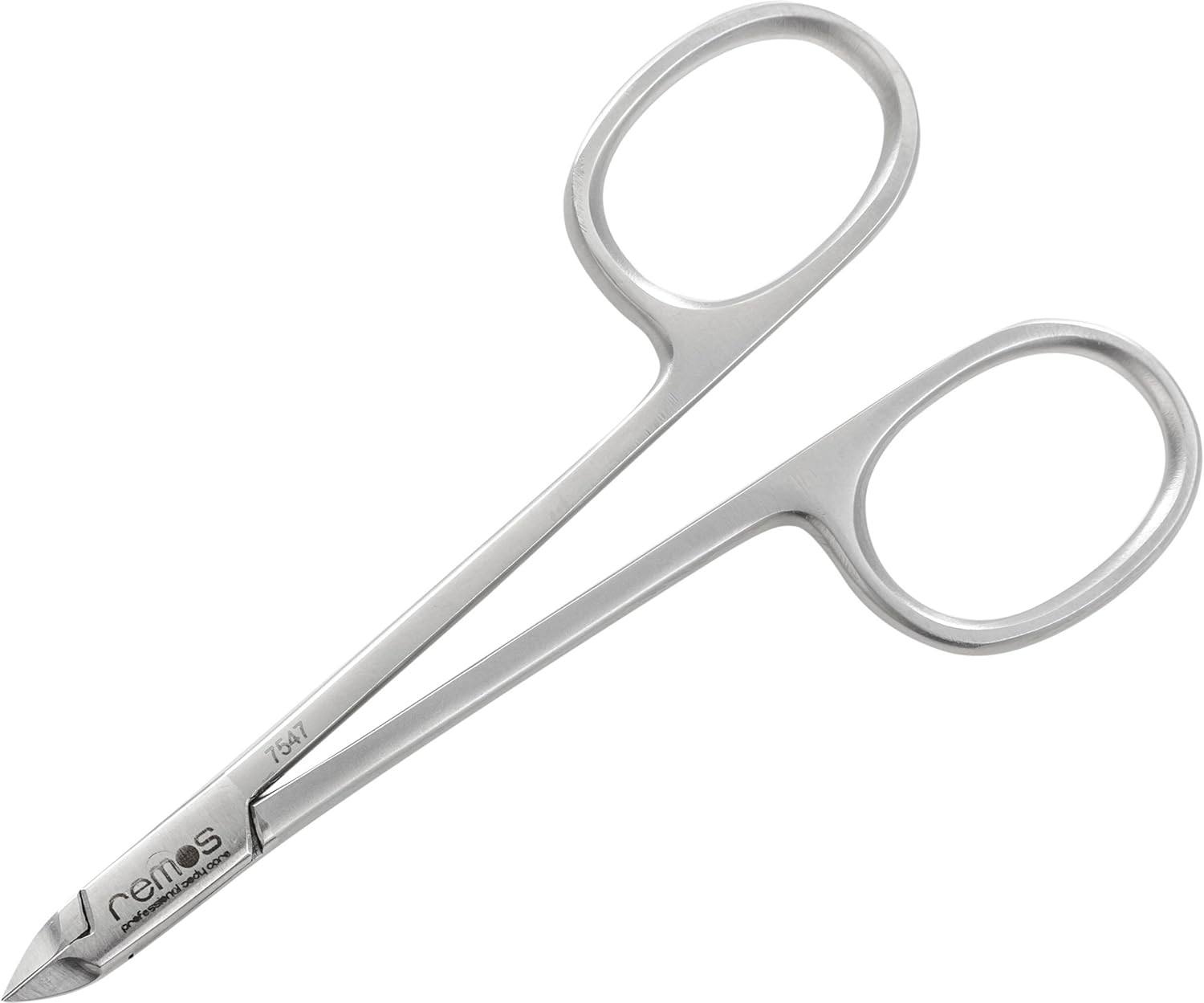 REMOS Cuticle Nippers Nail Care Tool in the Shape of Scissors - Stainless Steel - 10.5 Cm image number 2
