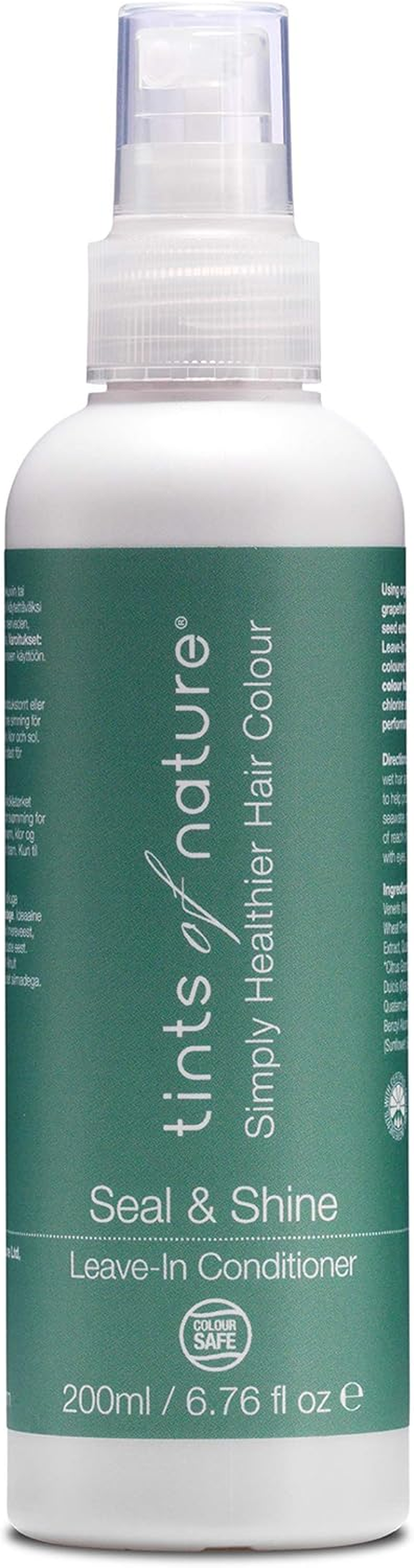 Tints of Nature Natural and Organic Seal and Shine Leave-In Conditioner, Vegan-Friendly, 1 X 200Ml image number 3