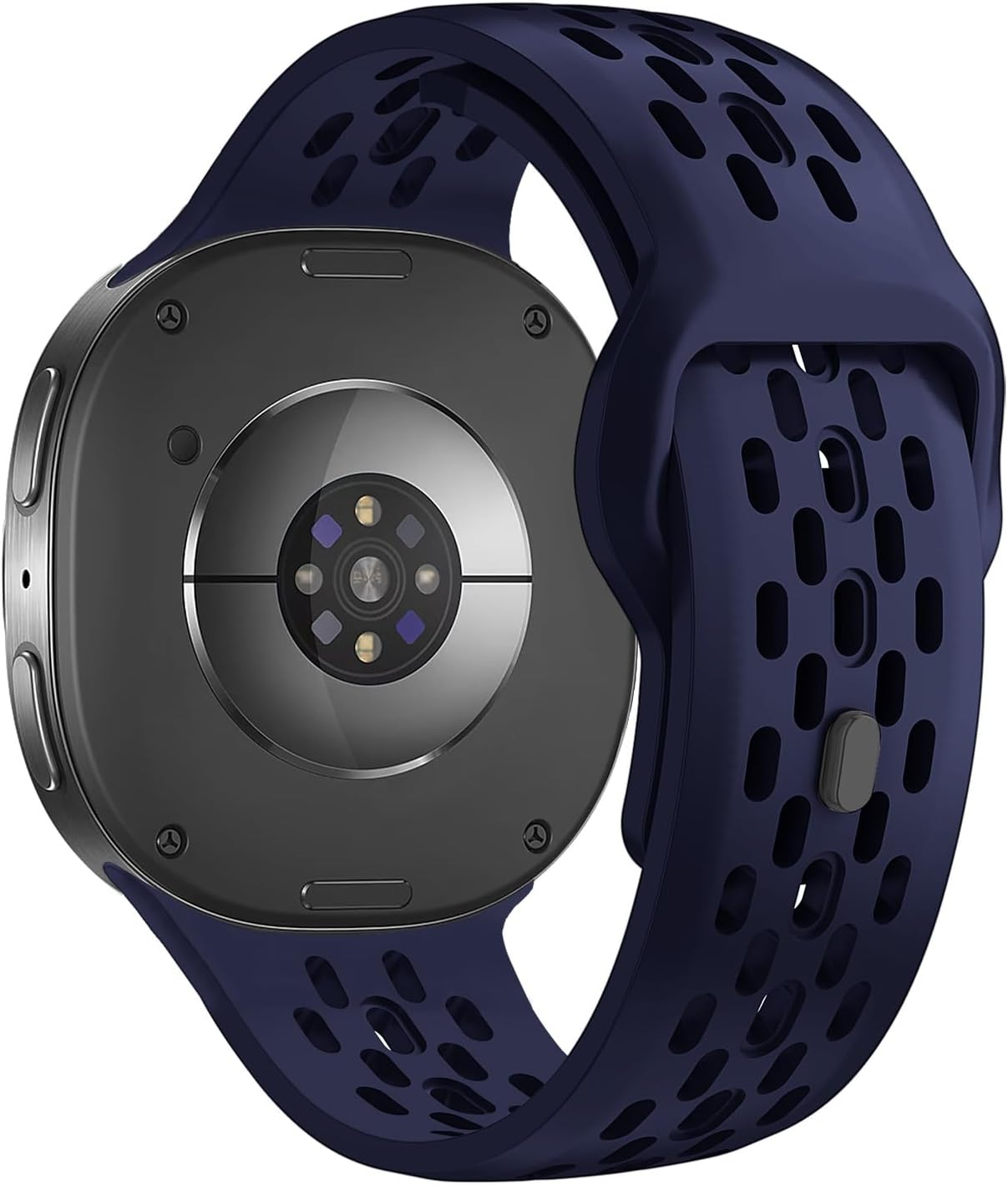 Breathable Silicone Straps Compatible with Samsung Galaxy Watch 8 Band 44Mm 40Mm,Soft Sport Replacement Strap for Samsung Galaxy Watch 8 Classic Band 46Mm Men Women - 02-Starlight image number 7