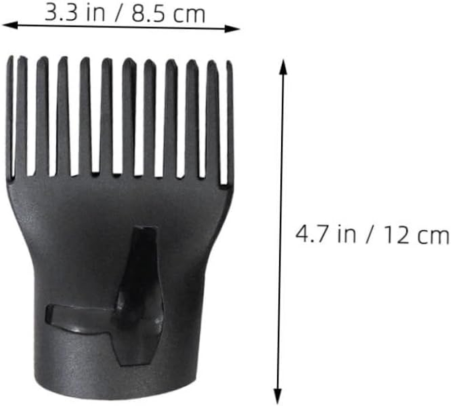 HEALEEP 4Pcs High Temperature Duckbill Nozzle for Hair Dryer Plastic Narrow Concentrator Nozzle Flat Blow for Salon Styling Tool and Home Hair Drying image number 6