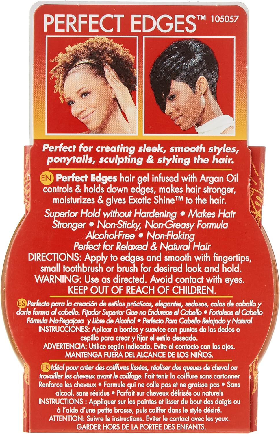 Creme of Nature Argan Oil Perfect Edges, 2.25 Ounce image number 2