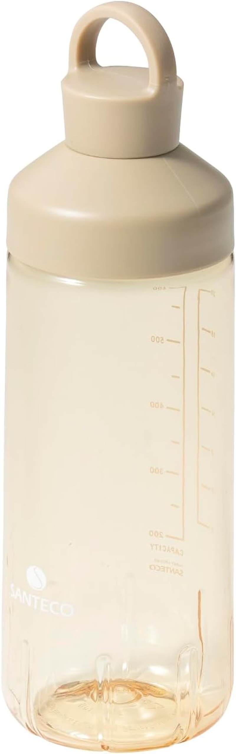 CBJAPAN SANTECO Water Bottle, Khaki, 24.0 Fl Oz (710 Ml), Direct Drinking Sports Bottle, Protein Shaker, Antibacterial, Ocean Beverage Bottle