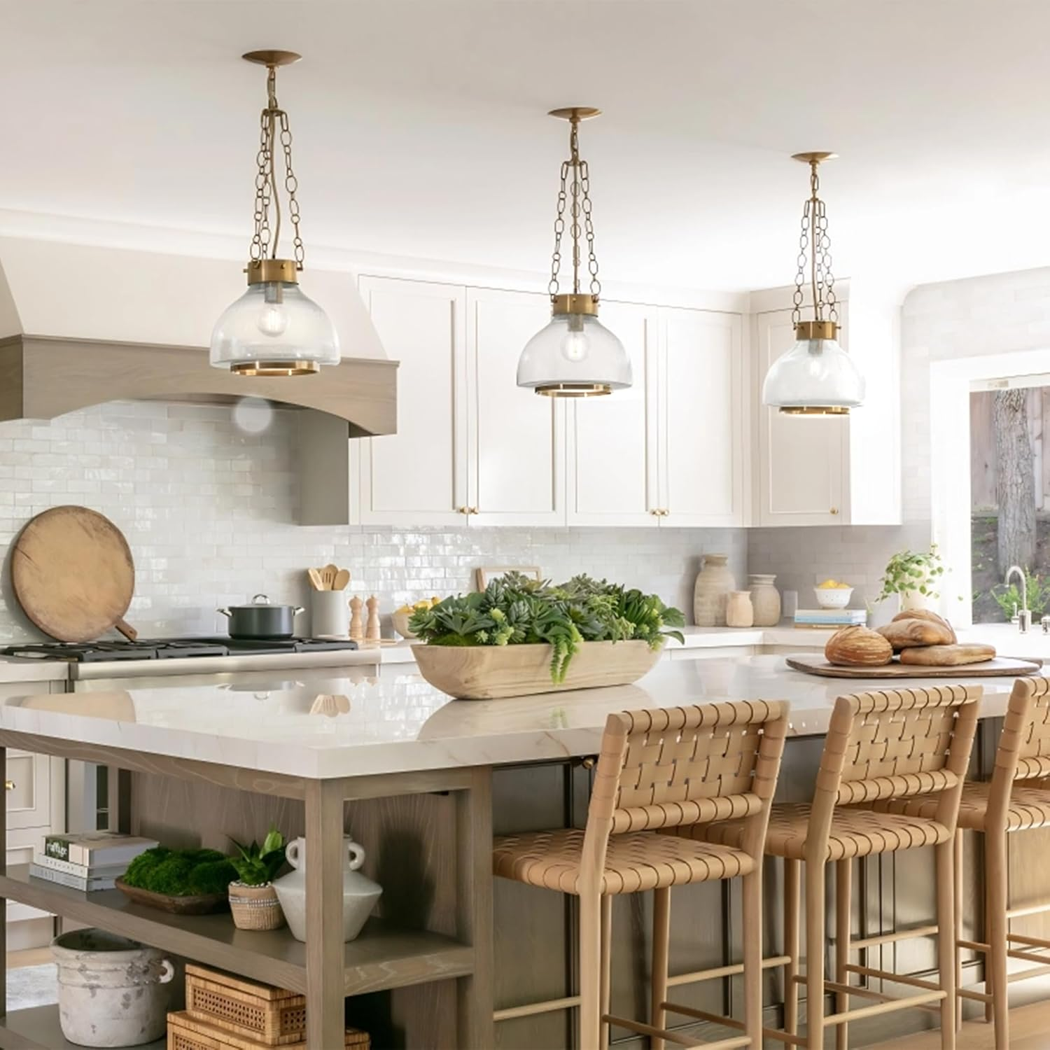 FTL E14 LED Bulb Small Edison Screw,G45 4W Vintage Edison LED Golf Ball Bulb 6500K Cool White,400Lm 40W Equivalent Non-Dimmable SES Clear Galss LED Globe Filament Bulbs,Pack of 6 image number 1