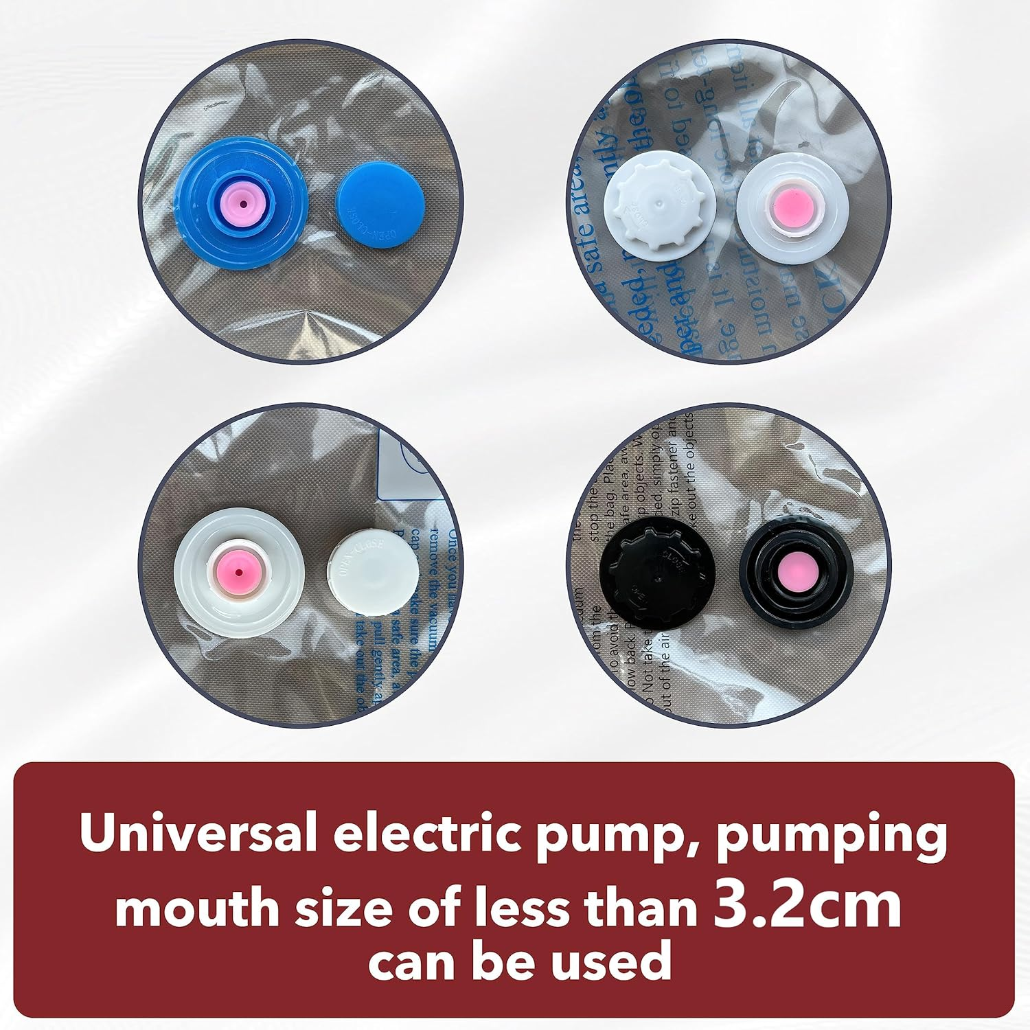 Electric Air Pump for Vacuum Storage Bags, Space Saver Bags image number 5
