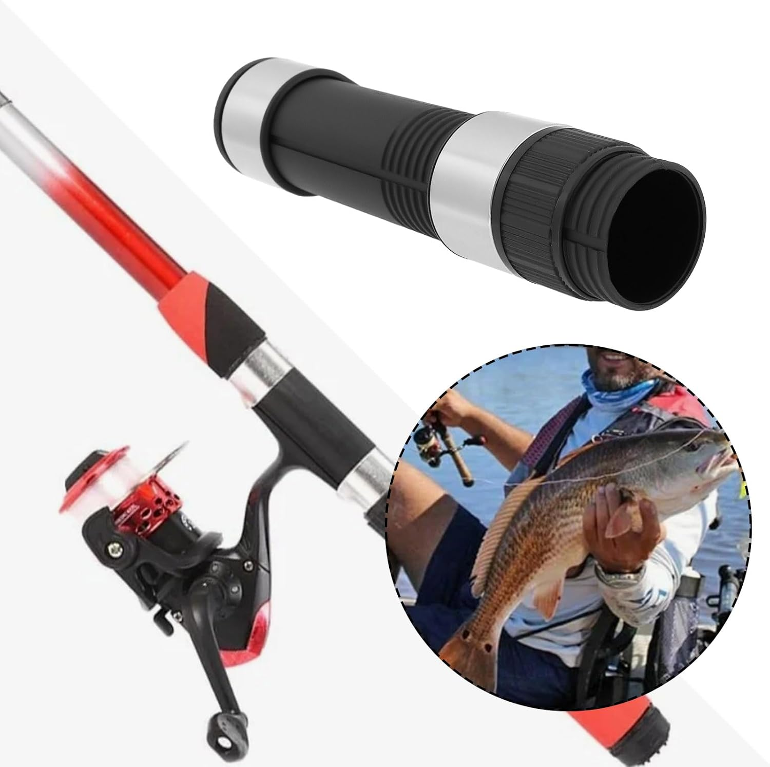 Emagtech 2Pcs Spinning Reel Seat Fishing Rood Reel Modification for Sea Fishing image number 4