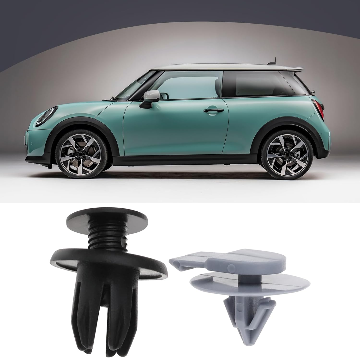 SG Store 20PCS Bumper Fastening Clips + 10PCS Wheel Arch Trim Clips Compatible with BMW Mini Cooper Cabriolet Clubman Clubvan Countryman Coupe Paceman Roadster R50 R52 R53 R55 R56 R57 R58 R59 R60 R61 image number 5