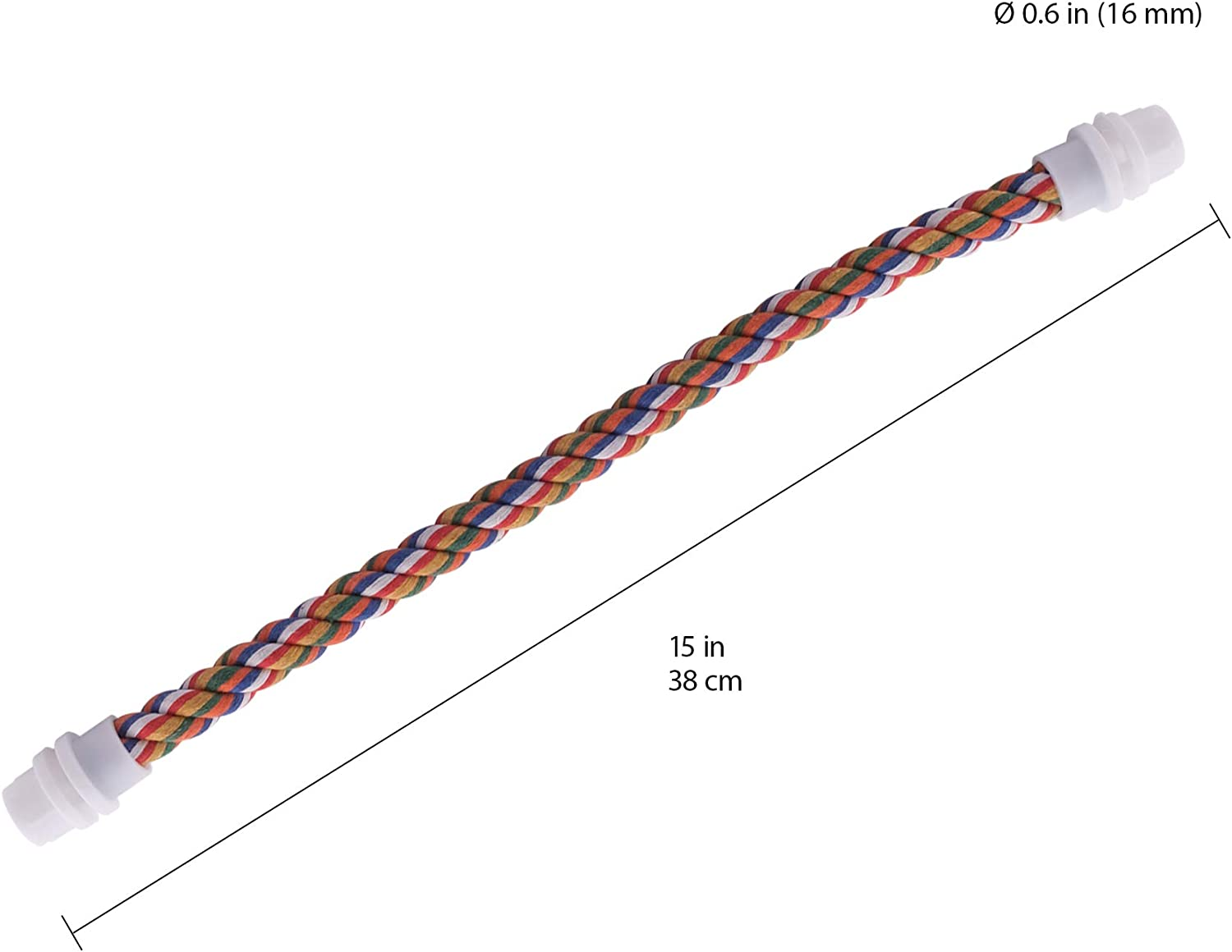 LIVING WORLD 81361 Banana Flavoured Cotton Bird Perch image number 3