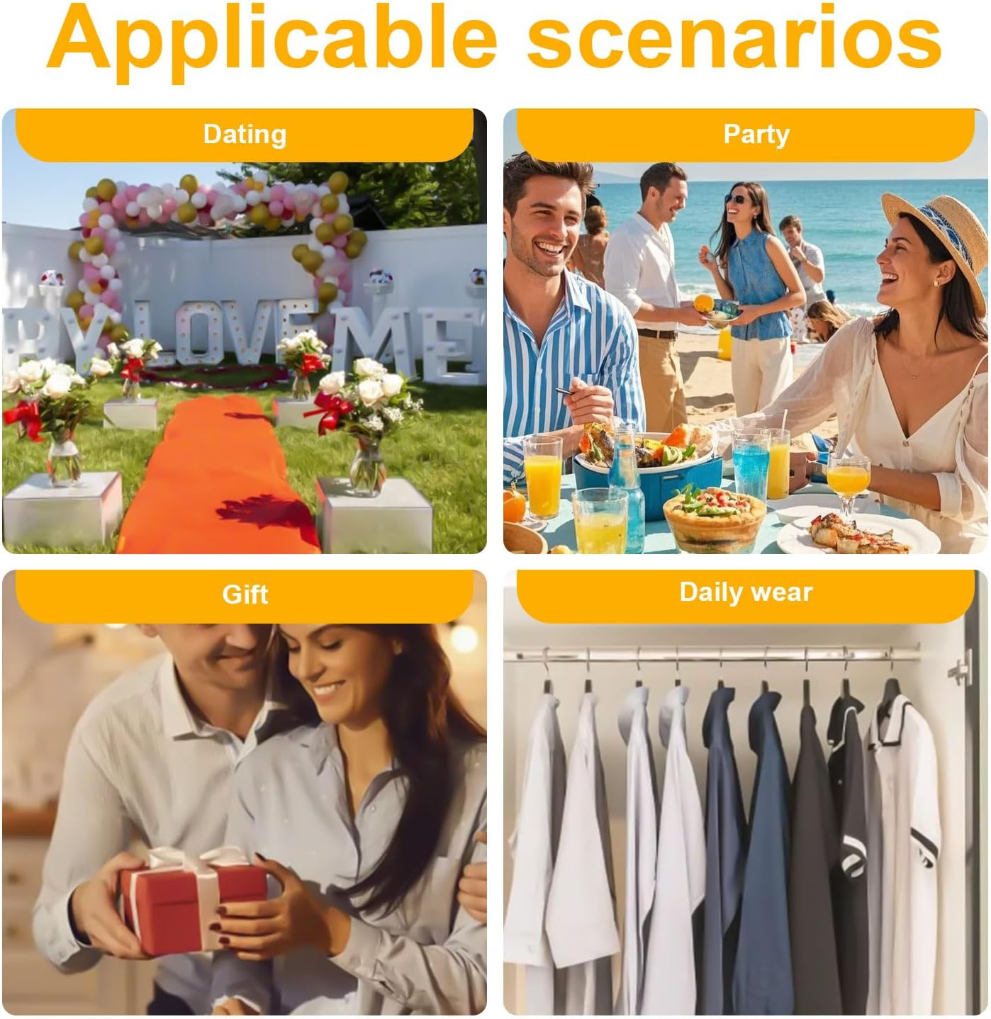 BOXOB 3Pcs French Hair Pin, U-Shaped Magic Acetate Hair Pin French Sticks for Women Buns Thick Fine Long Curls Styling Accessories (3 Colors) image number 2