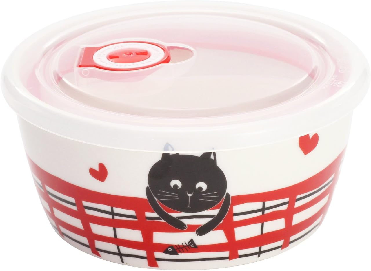 Hungry Cat Pack Small Bowl Large Red 02882