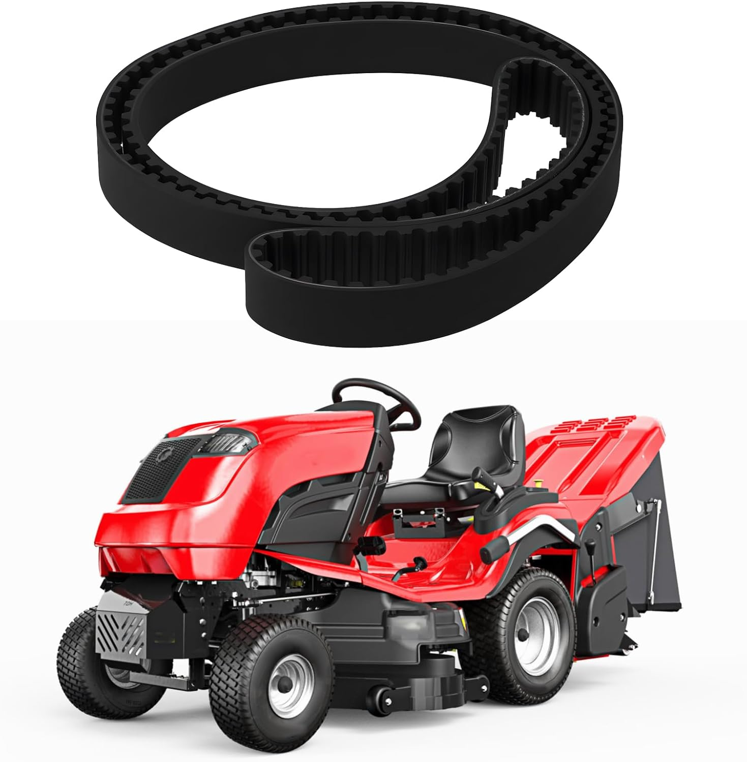 Emagtech 1352RPP8 Timing Belt 22807700 Compatible with Countax Compatible with Westwood 38-Inch Reversible Tractor Mowing Deck