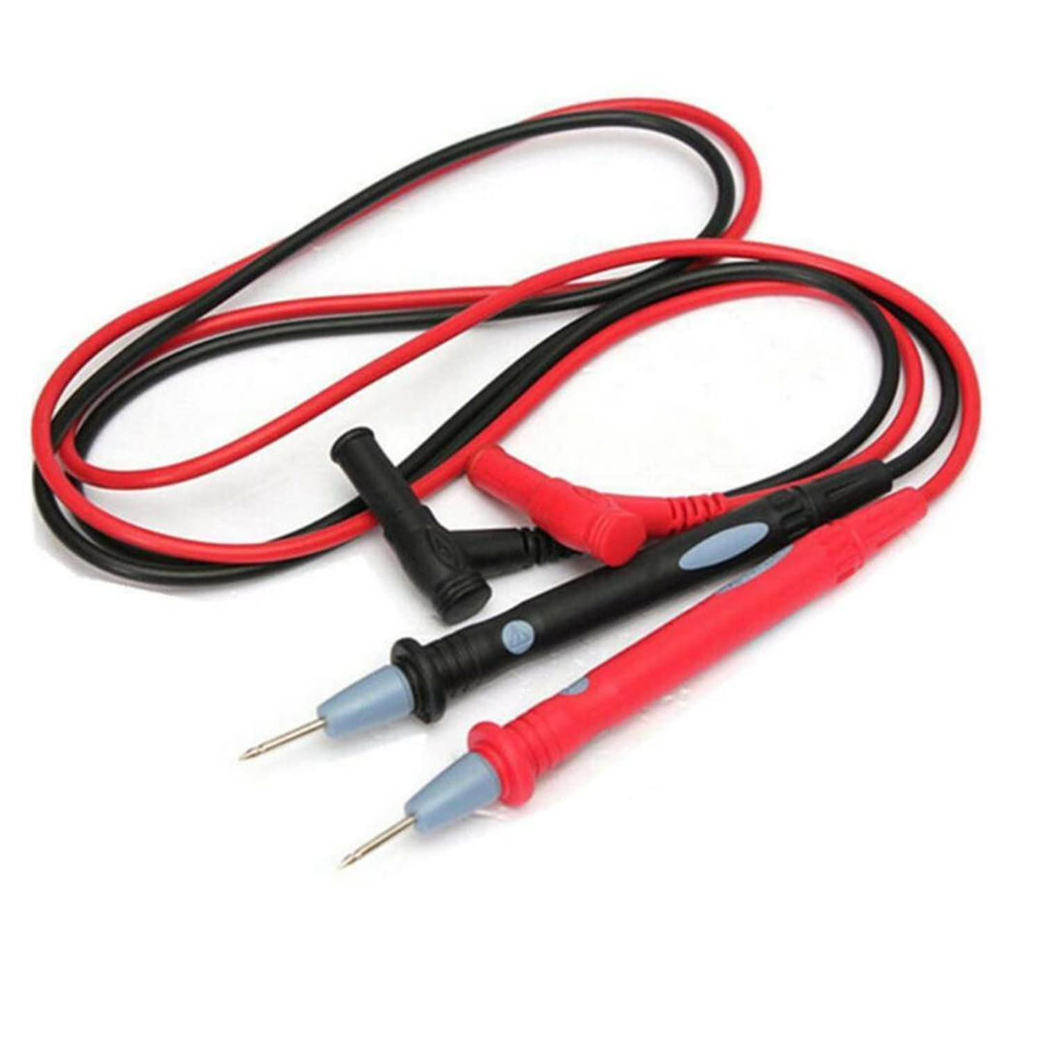 1Pair 1000V 20A Digital Multimeter Multi Meter Test Lead Pen Cable with 2PCS Crocodile Clips image number 4