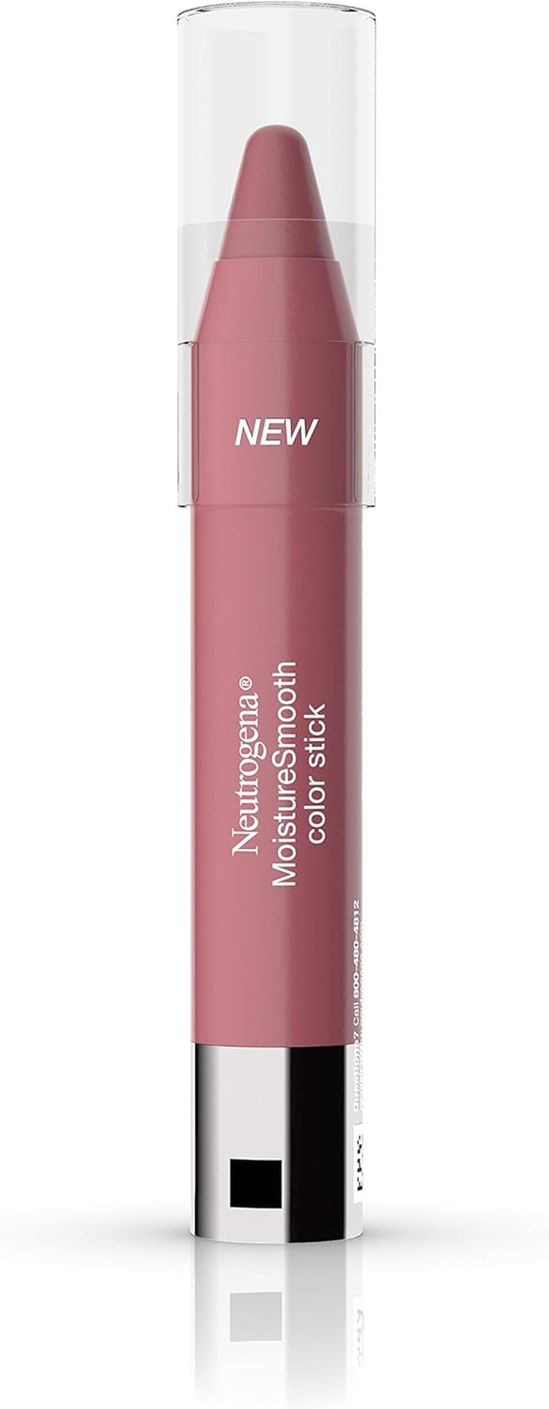 Neutrogena Moisturesmooth Color Lip Stick, 180 Deep Plum, 36 Count - 0.011 Ounce, Sweet Watermelon