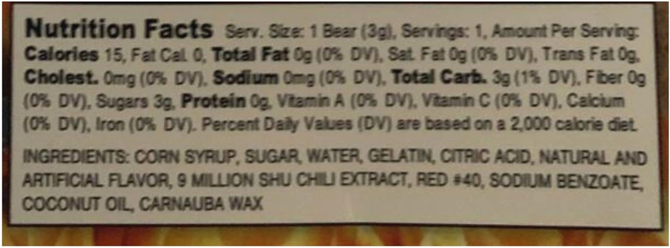 Lil Nitro World'S Hottest Gummy Bear 3G - American Candy image number 3