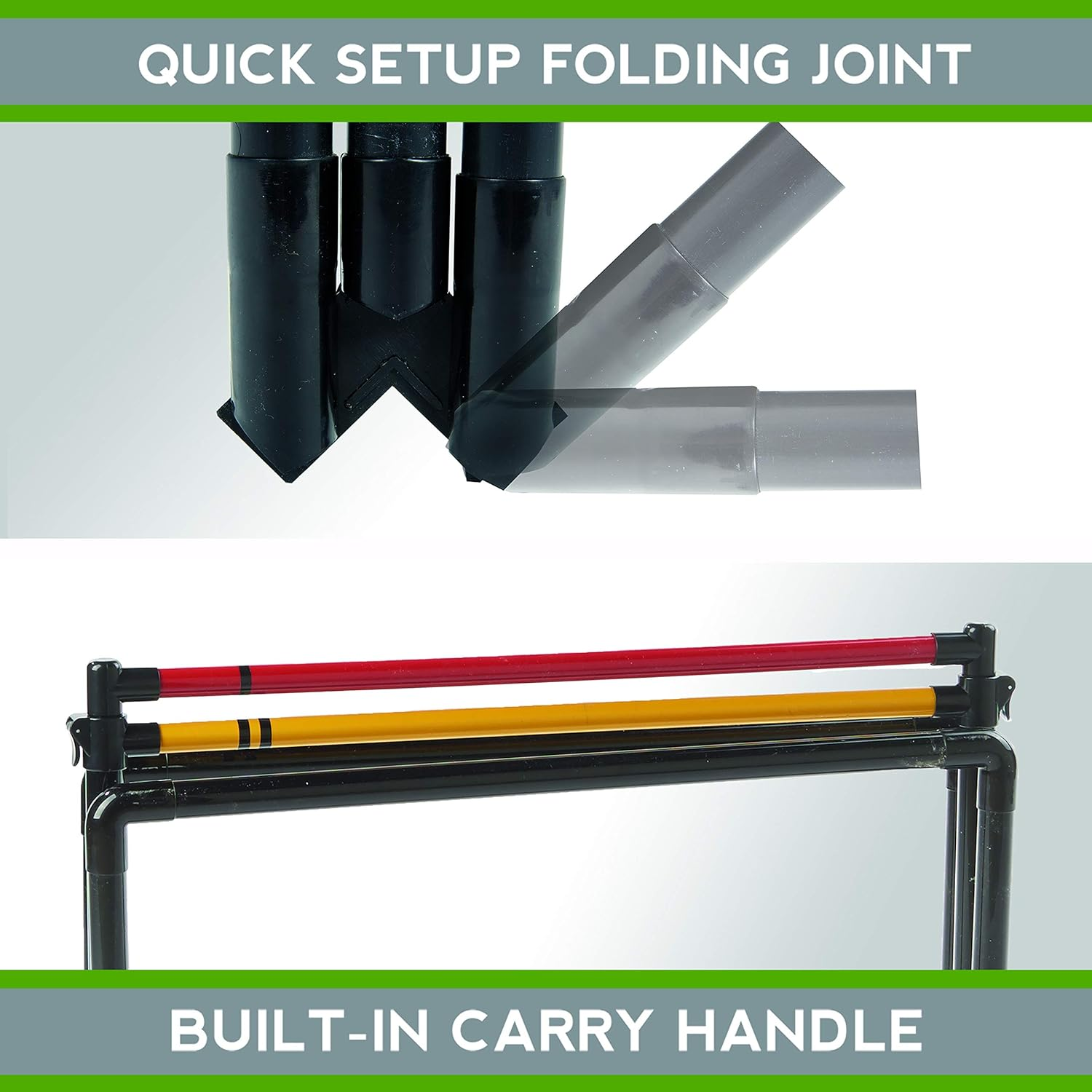 Franklin Sports Ladder Ball Set &mdash; Includes 2 Ladder Ball Targets with Weighted Bases and 6 Bolas &mdash; Ladder Golf Toss Outdoor Game for Beach or Backyard Fun &mdash; Professional, American, and Family Set Options