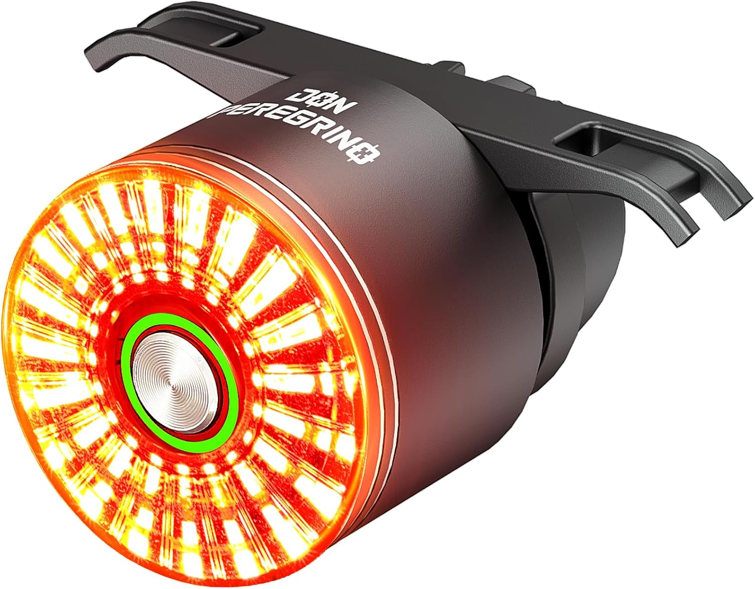 Rear Bike Light 30 Hours Autonomy - Aluminum Casing, Lightweight 28G, Waterproof IP65, USB-C Rechargeable, Quick Mount On/Off, DON PEREGRINO M3 image number 6