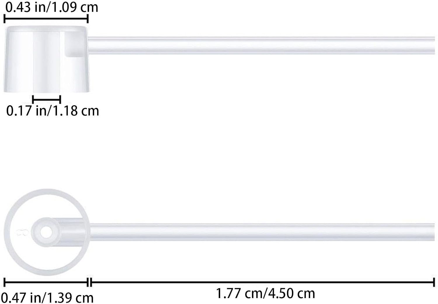 Xinhuju Cosmetic Dispenser Pump Transfer - Perfume Dispenser Pump Refill Transfer Tool | Cosmetic Portable Makeup Dispenser Multi-Purpose Liquid Dispenser for Spray Bottle image number 6