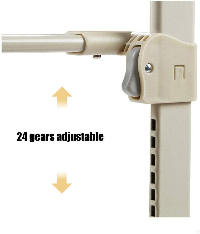 100CM Height Toddlers Bed Rails, Baby Safety Bed Guard, Height Adjustable Bed Side Fence, Child Folding Protection Guardrail&hellip; (King Set(2X200Cm,1X180Cm)) image number 2