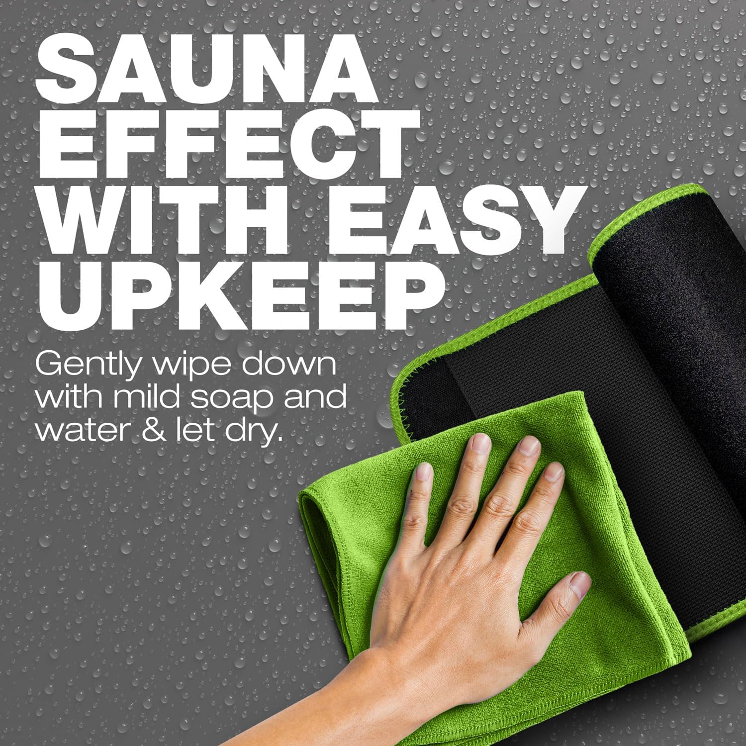 Activegear Waist Trimmer Belt for Stomach and Back Lumbar Support image number 3