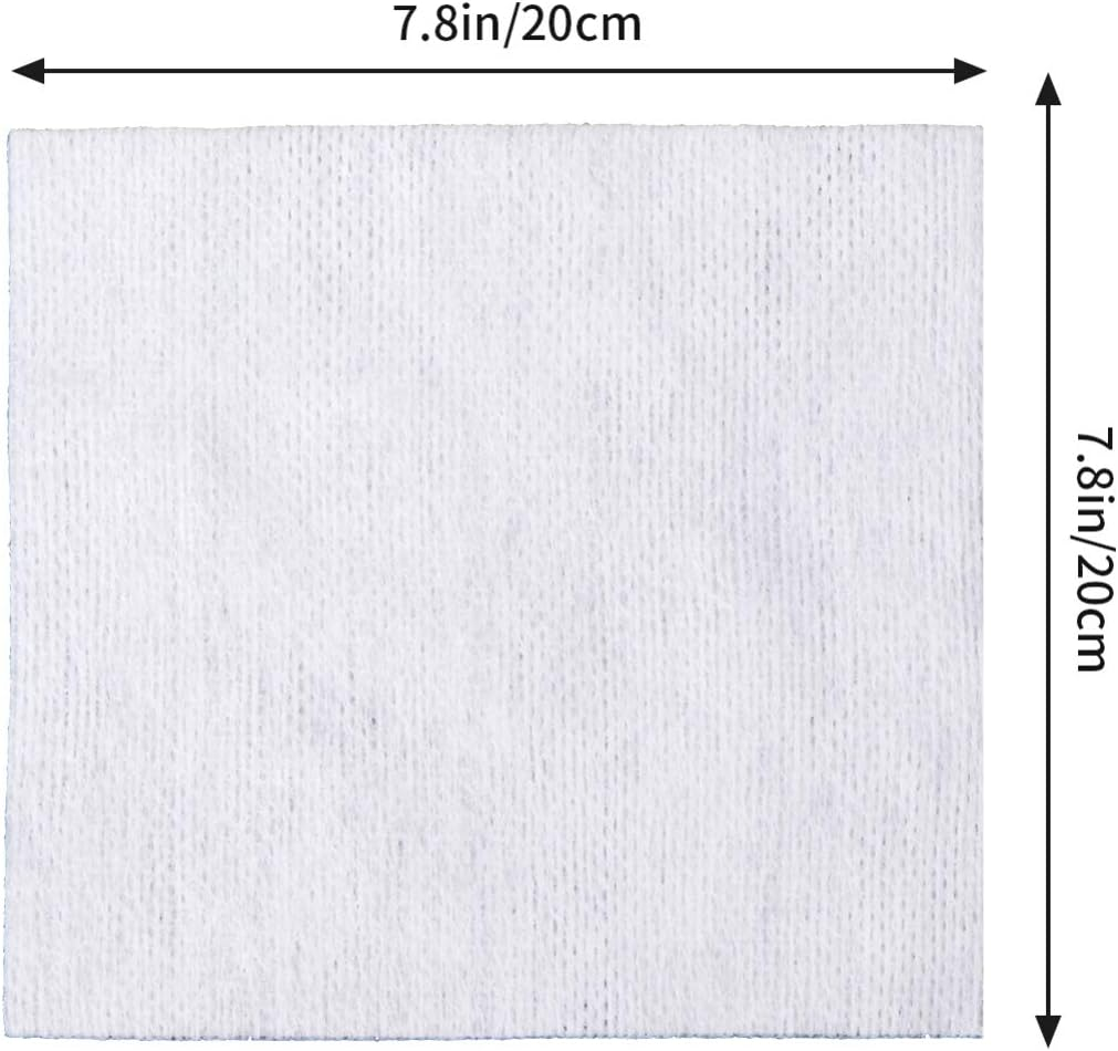 SEWACC 200Pcs Non Woven Gauze Sponge for Wound Injury Care Supplies (Folded Size 10X10Cm, Unfold Size 20X20Cm) image number 3