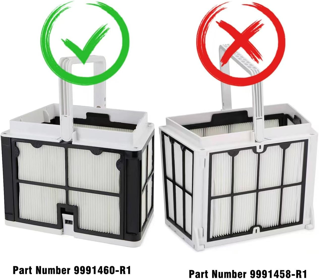 Ultra Fine Filtration Basket Compatible with Dolphin Robotic Pool Cleaners: S50, Active 10, Echo, Nautilus CC, Encore, E10, Solo, and Advantage.Maytronics Part Number: 9991460-R1 image number 3