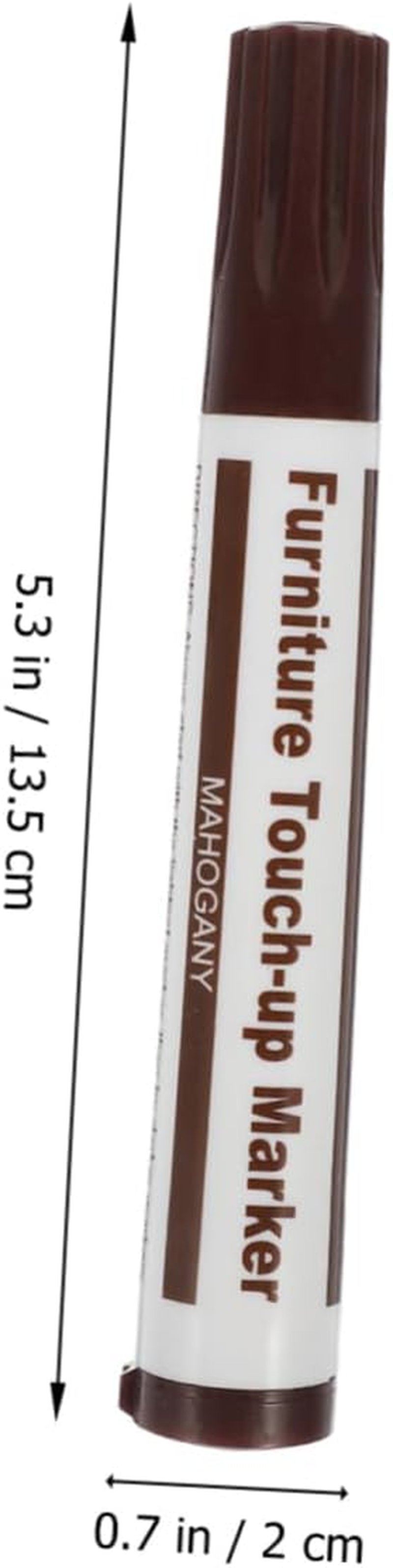 10Pcs Furniture Touch-Up Marker Pens Wood Repair Kit for Cabinets Floors Tables Doors Instantly Dries and Covers Scuffs Waterproof Paint Pens Portable Wood Scratch Repair image number 4