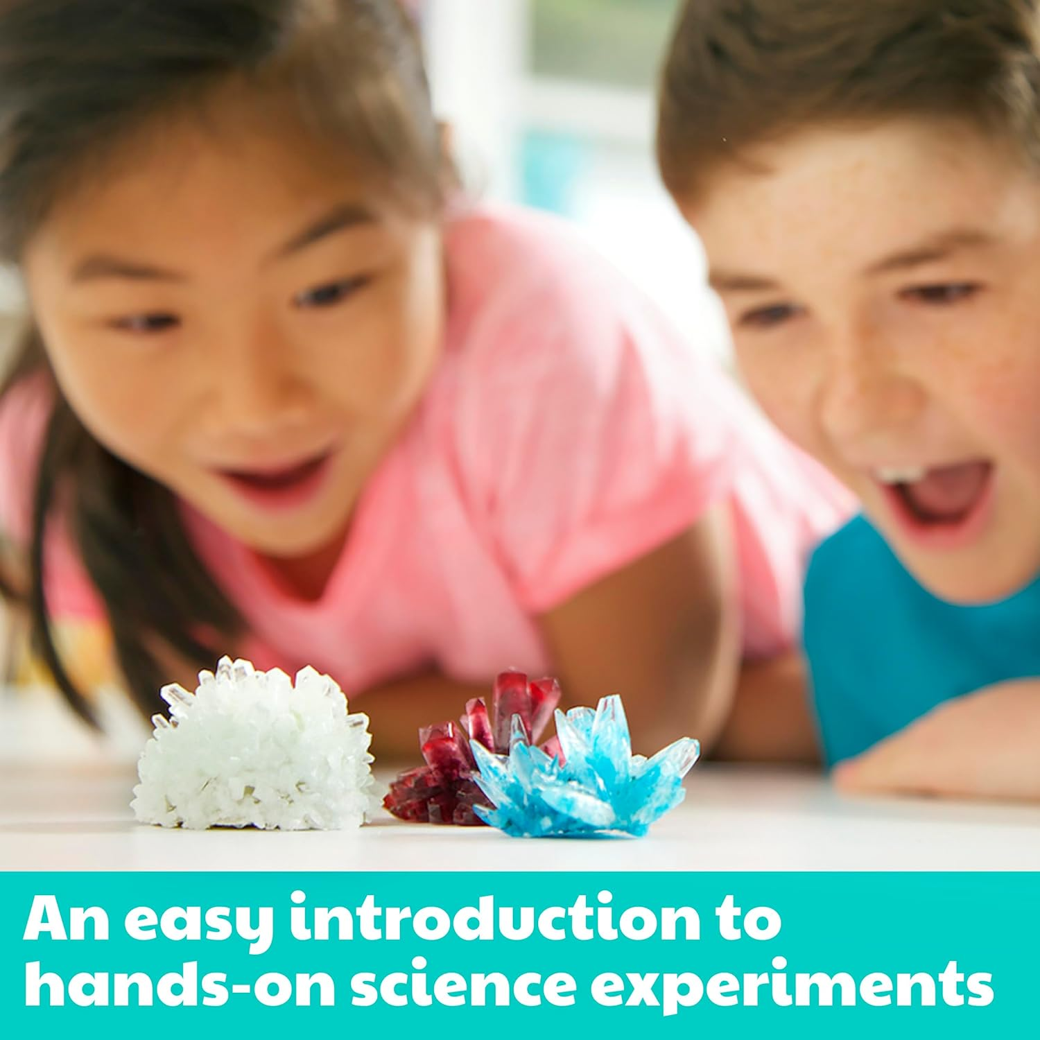 4M Crystal Growing Kit, Conduct 7 Different Crystal Growing Experiments, Inspires Creativity, Stimulates Mental Development image number 3