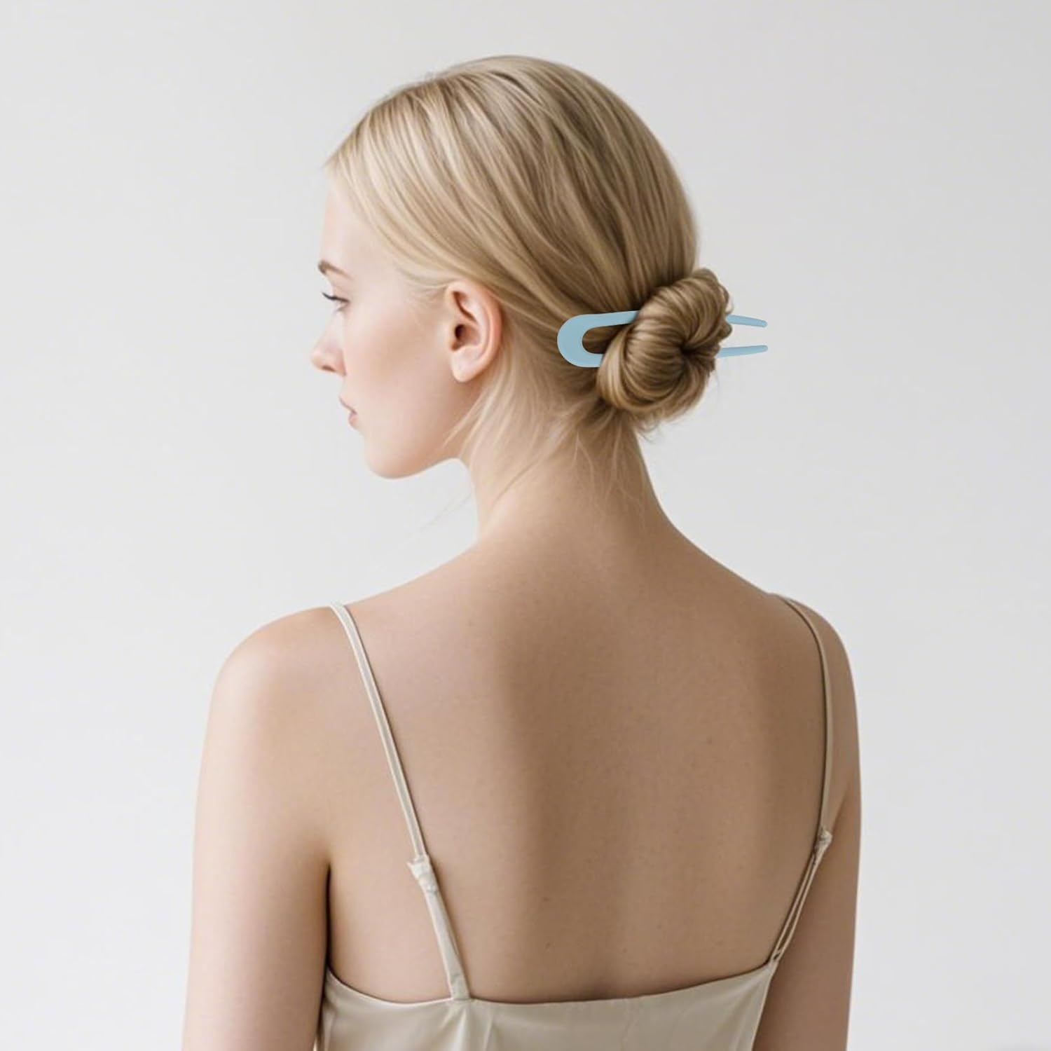 EXIPSAT Pack of 9 Colourful Hair Clips, U-Shape, Hair Pins, Hair Clips for Women with All Hairstyle Styles